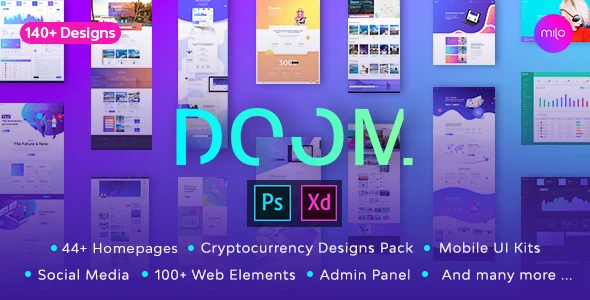 Doom – Massive All in One PSD & XD Pack
